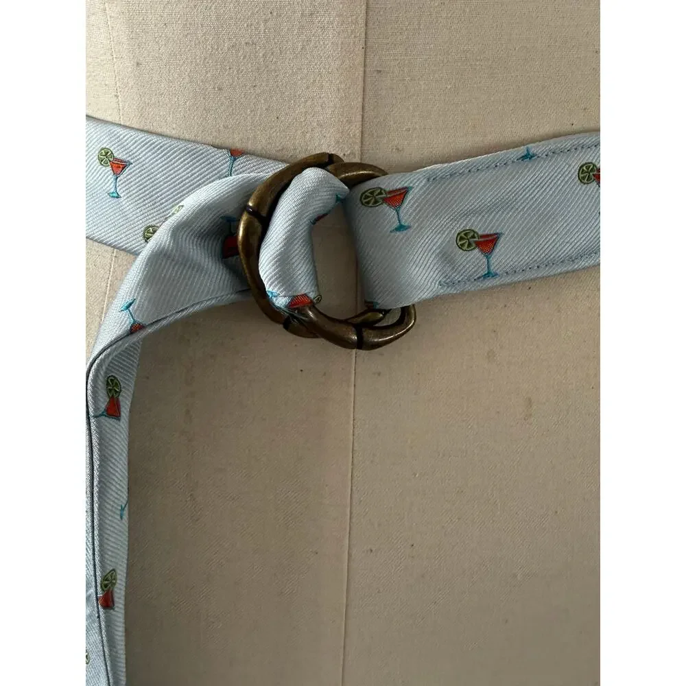 J. Crew belt silk cocktail print - Picture 10 of 13